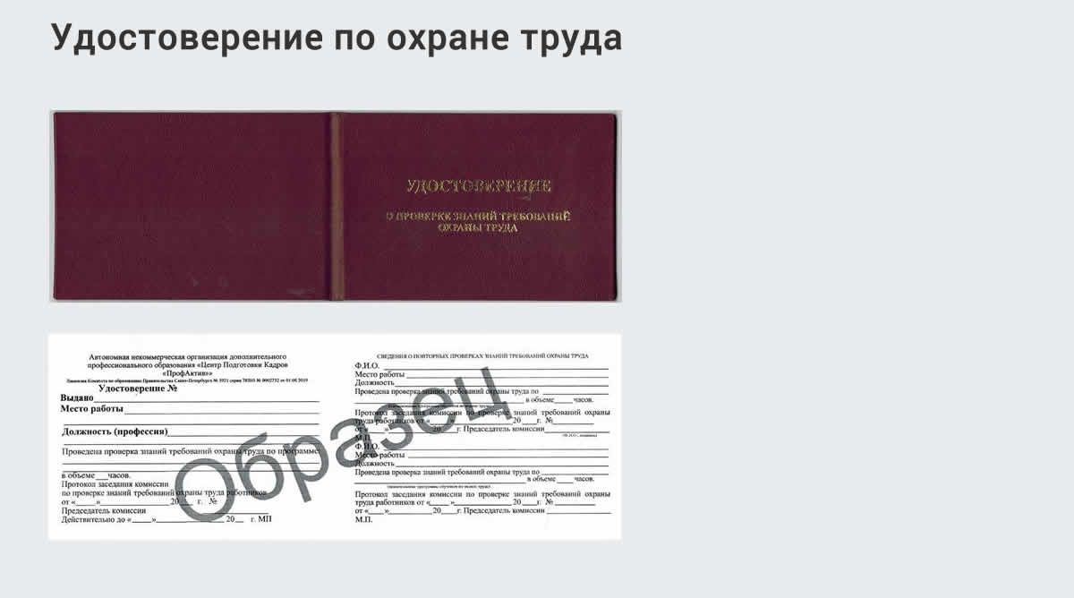  Дистанционное повышение квалификации по охране труда и оценке условий труда СОУТ в Железногорске