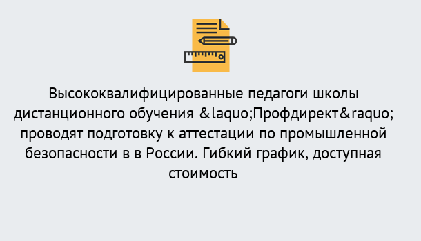 Почему нужно обратиться к нам? Железногорск Подготовка к аттестации по промышленной безопасности в центре онлайн обучения «Профдирект»